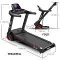 Tapis roulant électrique à domicile pliant Gym Fitness Equipment vente de machine de course Tapis roulant motorisé avec écran Tapis roulants